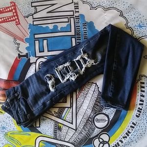 American Eagle Size 0 Medium Wash